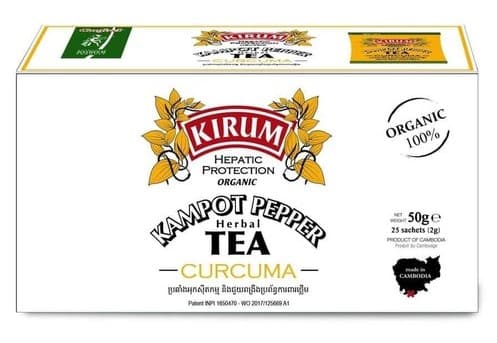 Organic Kampot Herbal Tea Curcuma