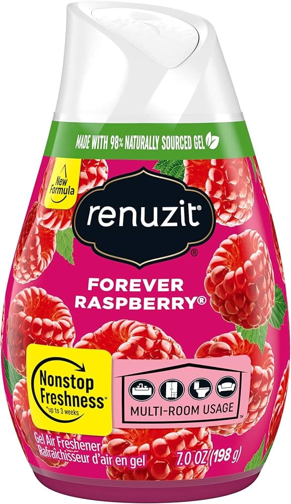 Gel Air Freshener Cone Forever Raspberry - Renuzit