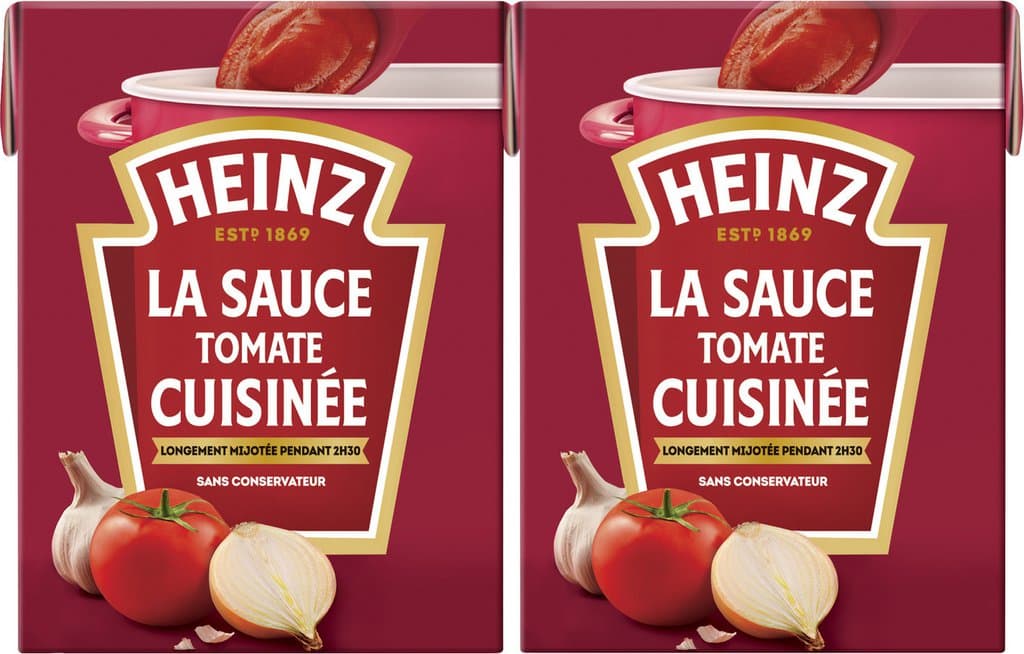 Cooked Tomato Garlic Onion Sauce - Heinz