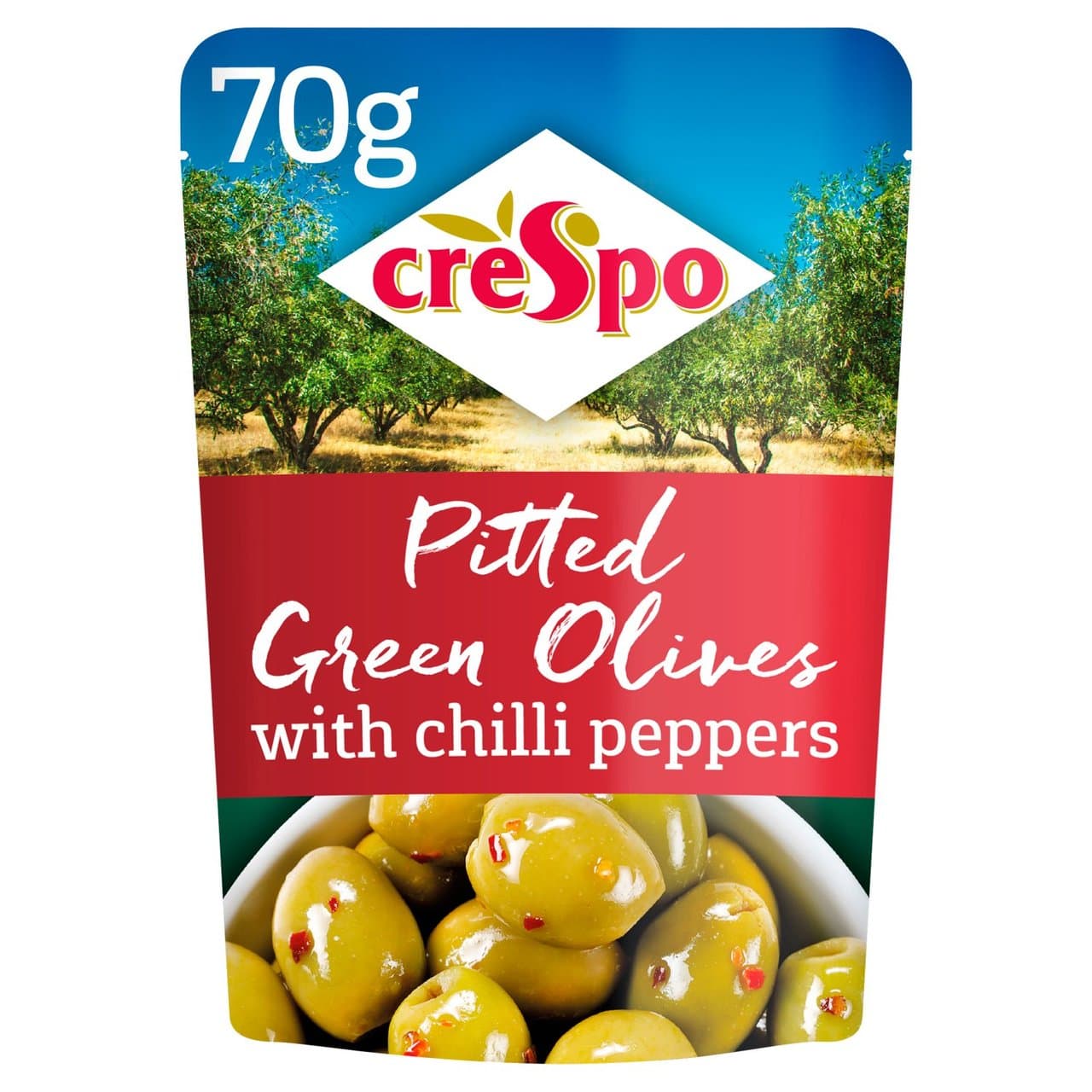 Pitted Green Olives