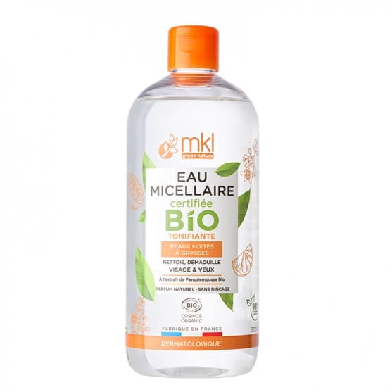 Organic Grapefruit Micellar Water for Mixed to Oily Skin