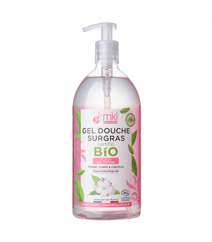 Cotton Flower Shower Gel for Face, Body and Hair