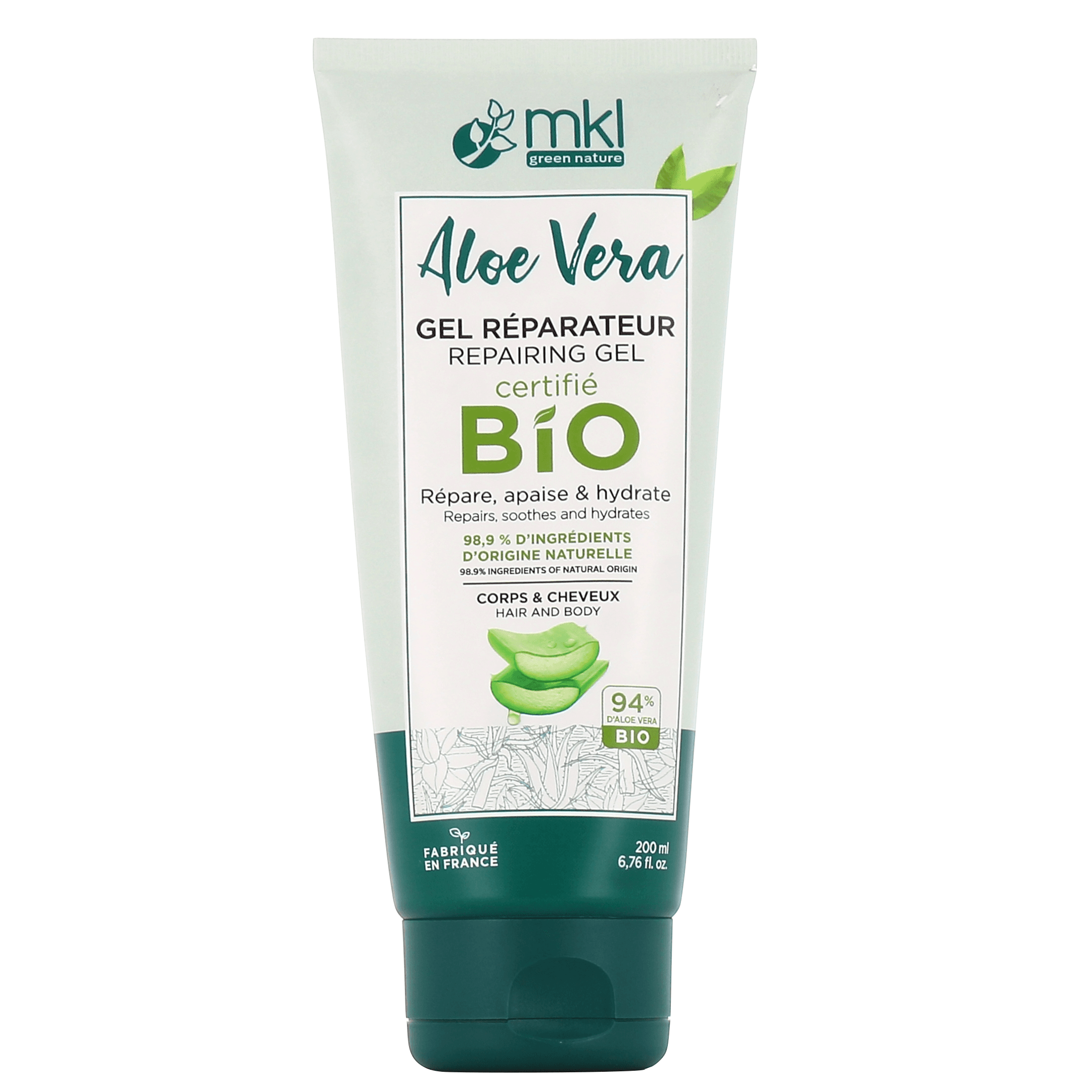 Aloe Vera Reparing Gel for Hair and Body