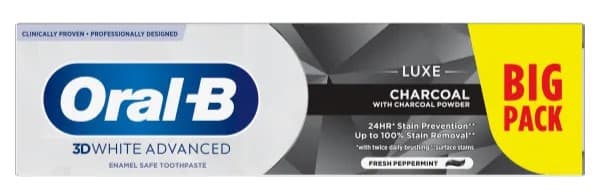 3D White Advanced Luxe Charcoal Toothpaste 1