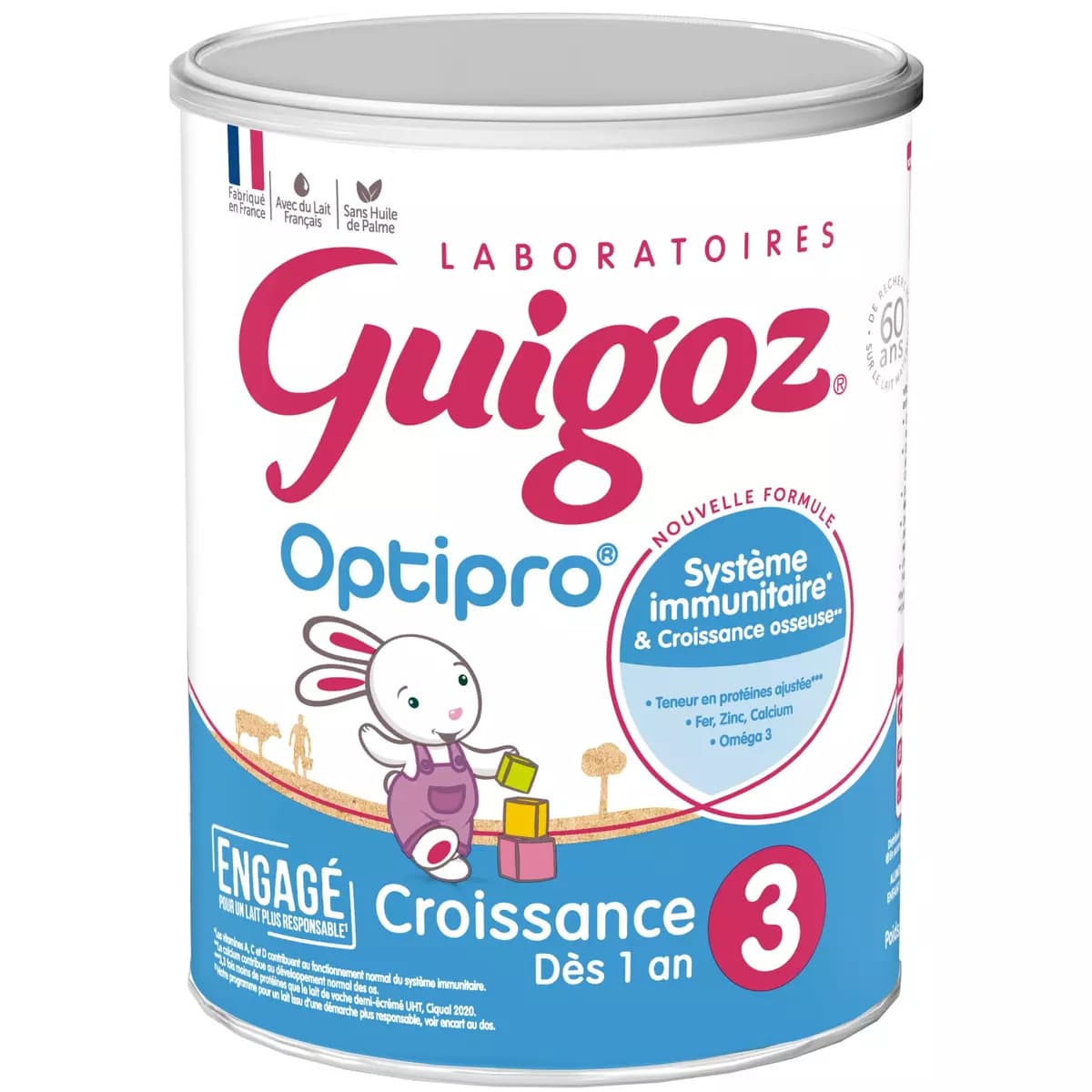 ម្សៅទឹកដោះគោ 12-36ខែ - Guigoz