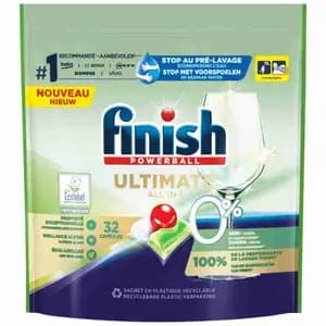 Powerball Ultimate 0% All in 1 Dishwasher Caps - Finish