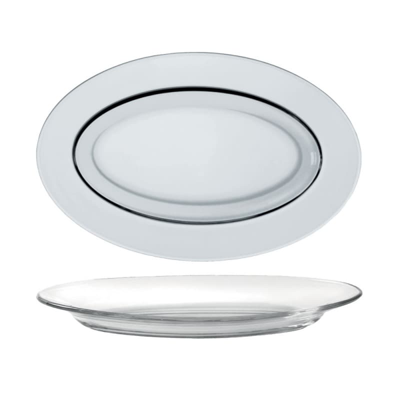 Lys Oval Plate Glass