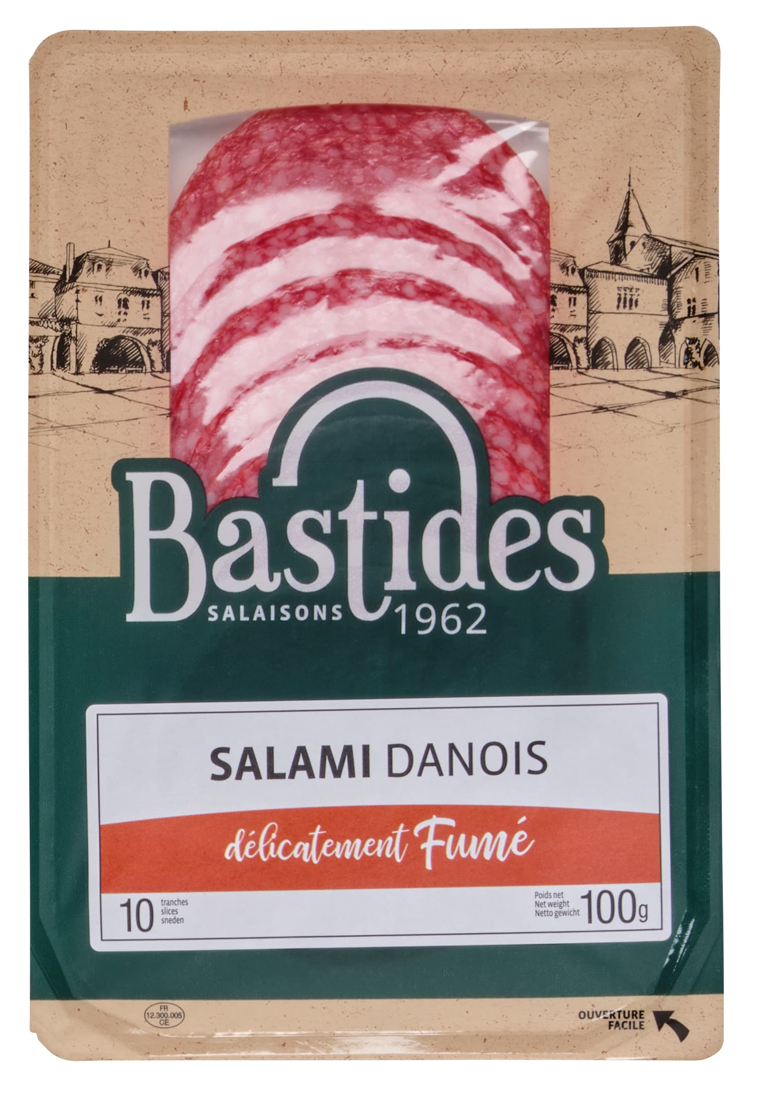 Danish Salami Delicately Fune - Bastides