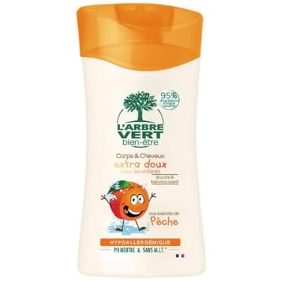 Peach Shampoo for Body and Hair