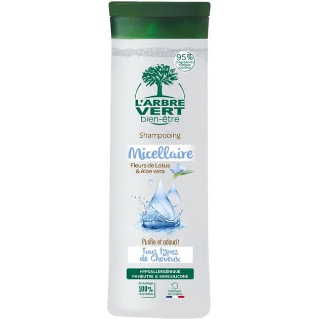 Lotus Flower and Aloe Vera Shampoo for All Hair Types