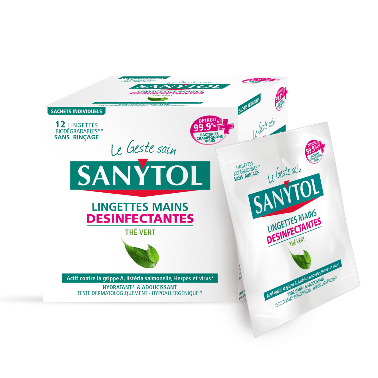 Disinfectant Wipes - Sanytol