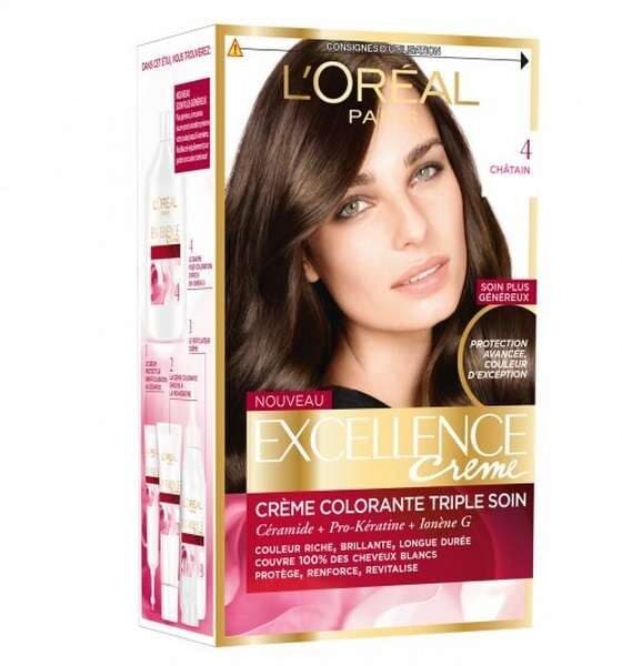 Excellence Creme Hair Color Brown - L'Oréal