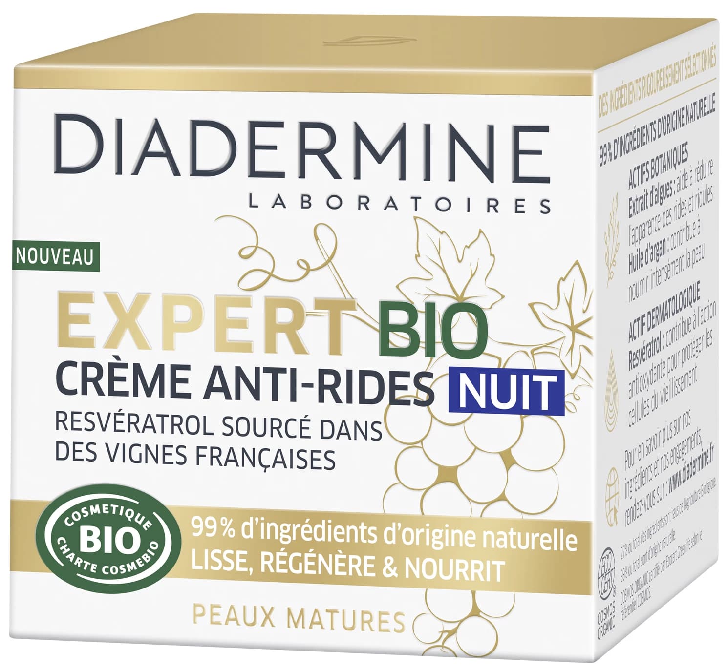 Expert Bio Anti-Wrinkle Night Cream - Diadermine