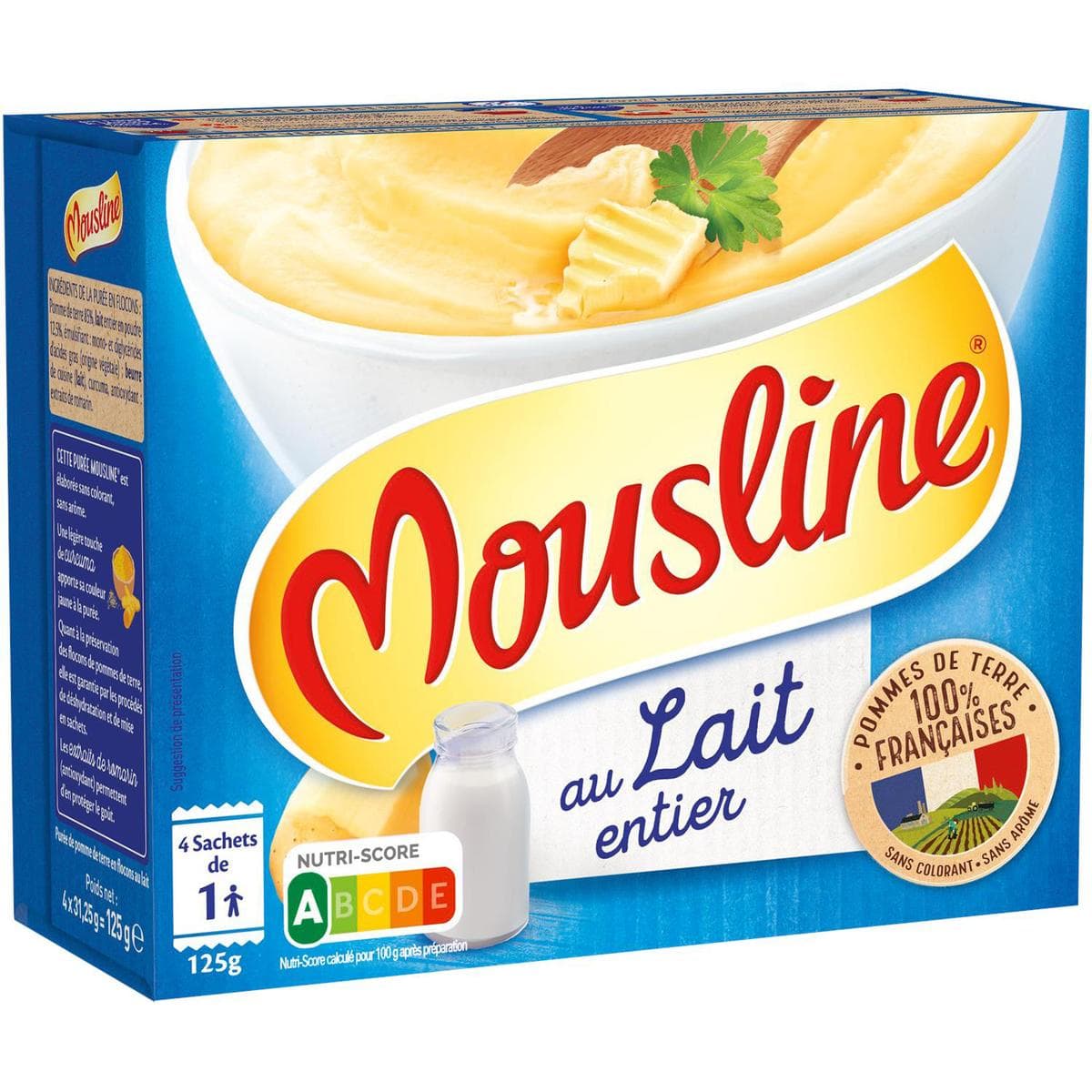 Mashed Potato in Full Milk - Mousline