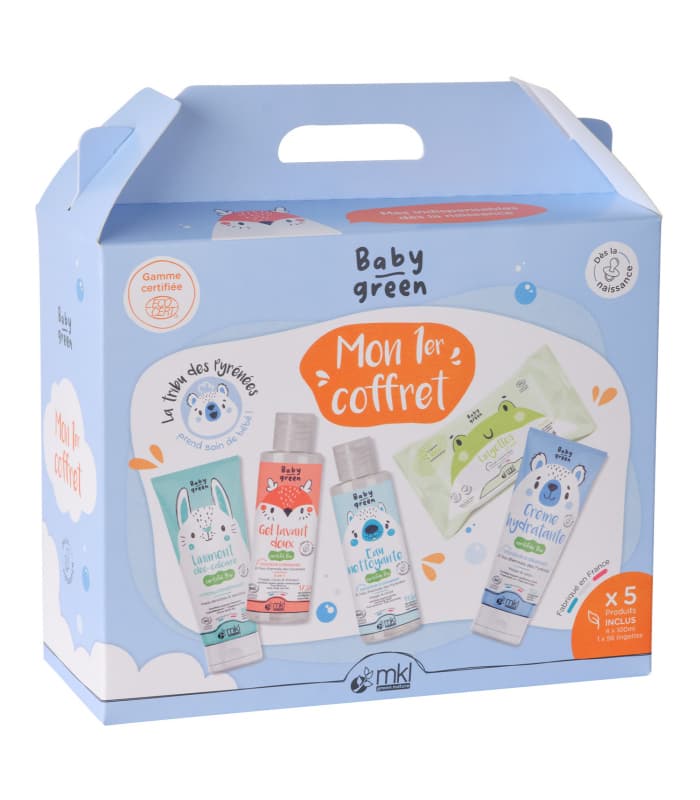 New Baby Gift Set (Baby Green)