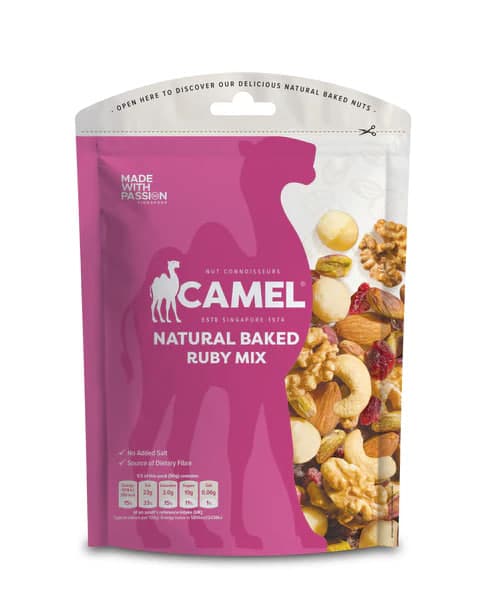 Natural Baked Ruby Mix - Camel 