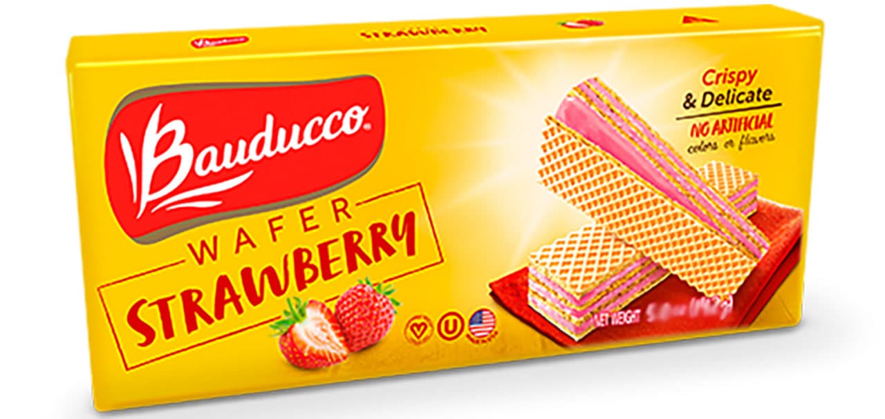 Strawberry Wafer - Bauducco