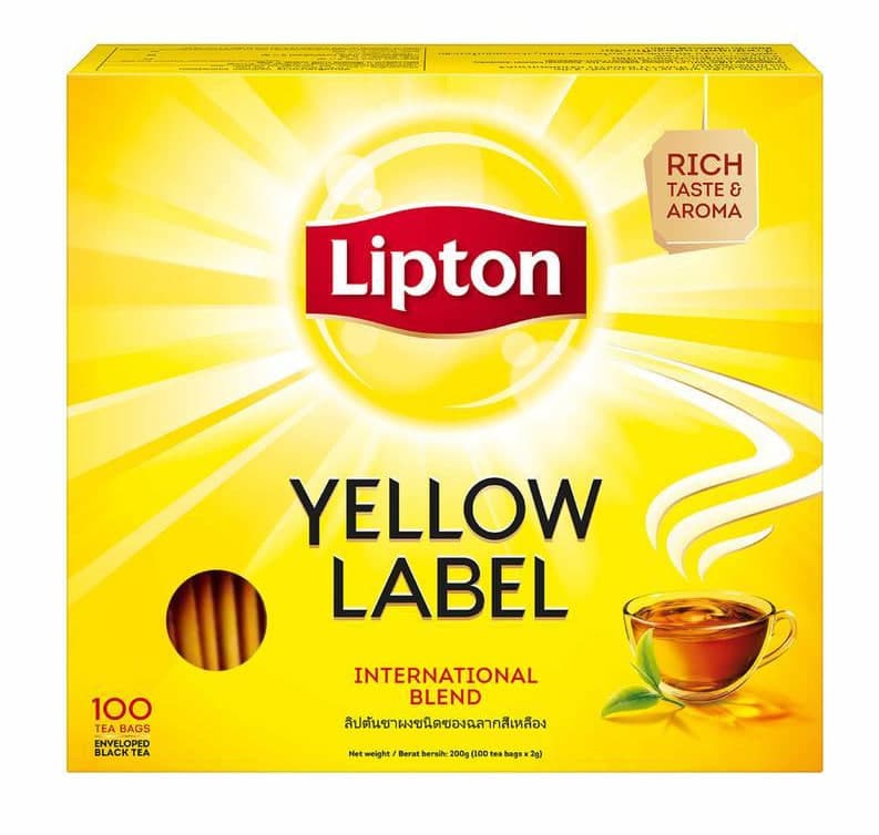 Yellow Label Black Tea Enveloped - Lipton
