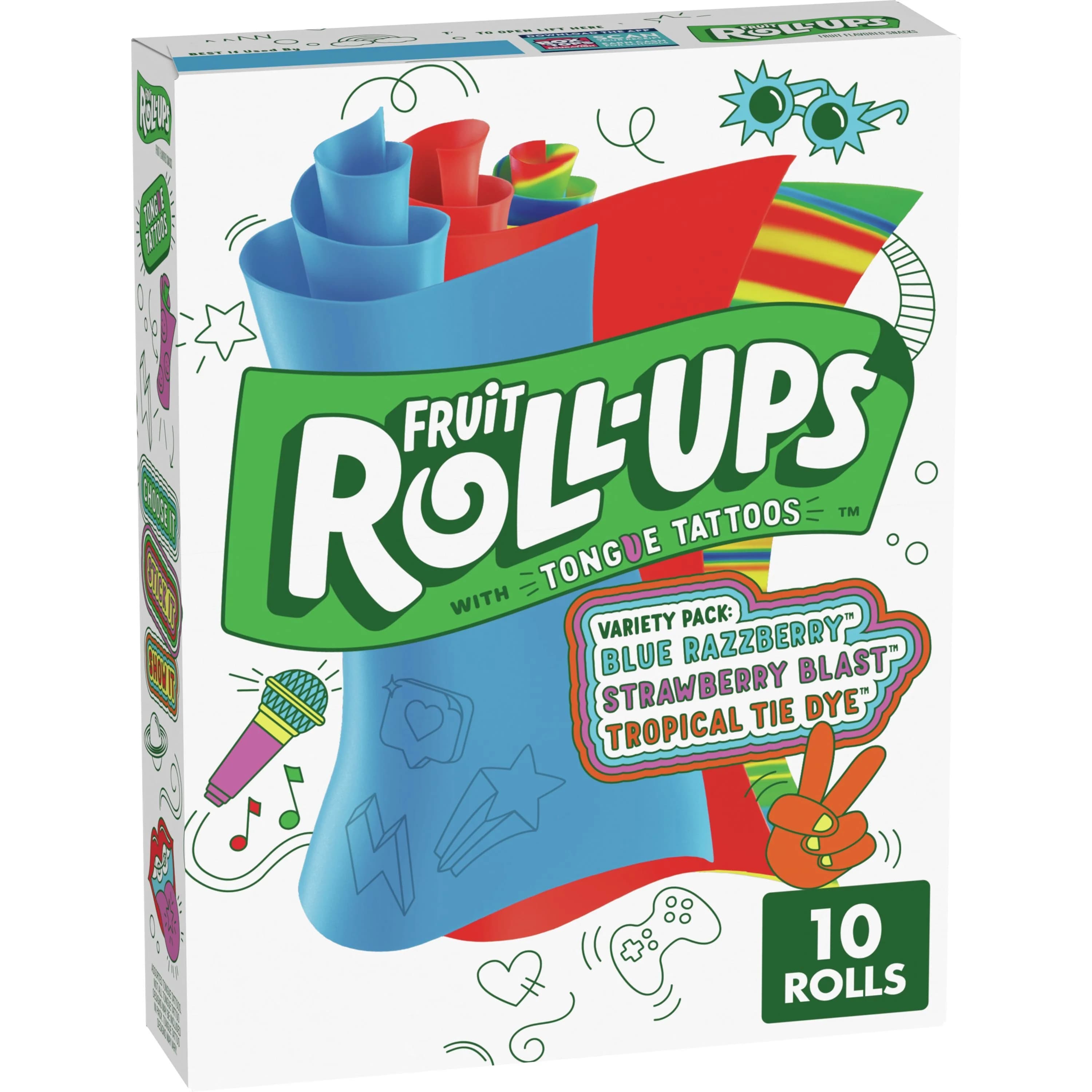 Fruit Roll-Ups Variety Pack Flavored Snacks