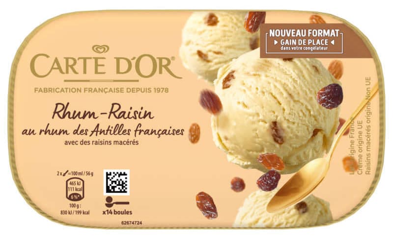 Rhum Raisin Ice Cream