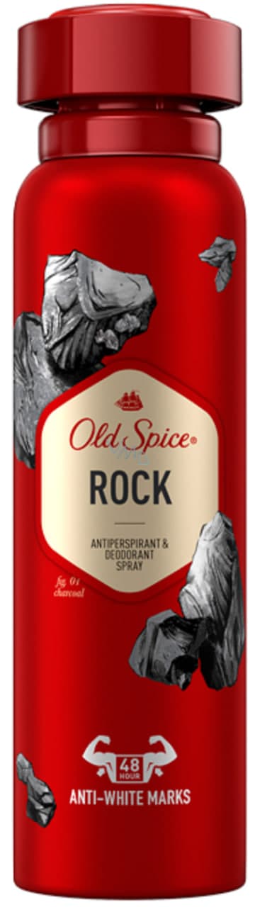 Rock Deodorant Spray for Men - Old Spice 