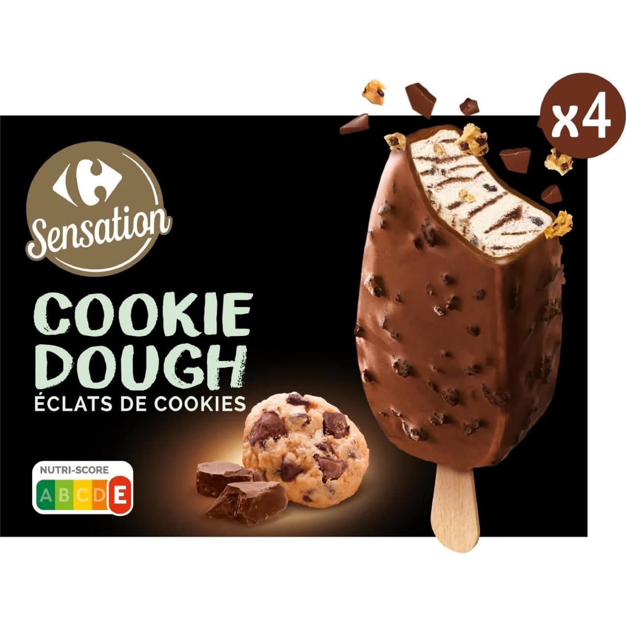 Glace Chocolate Cookie Dough - Sensation 
