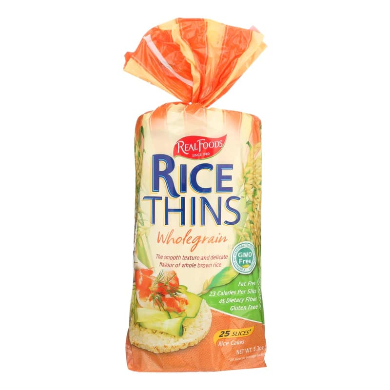 Rice Thins Wholegrains Gluten Free - Real Foods