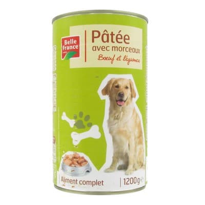 Beef & Veggies Chunk Pate