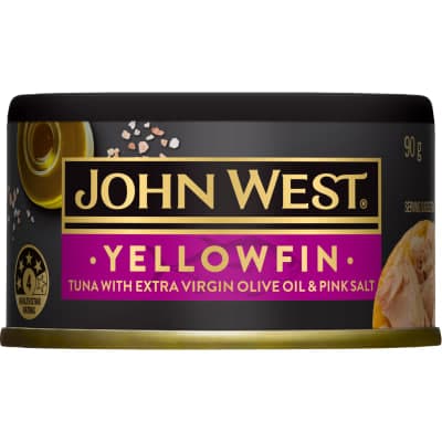 Yellow Fin Tuna with Extra Virgin Olive Oil & Oink Salt