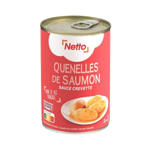 Salmon Quenelle with Shrimp Sauce - Netto