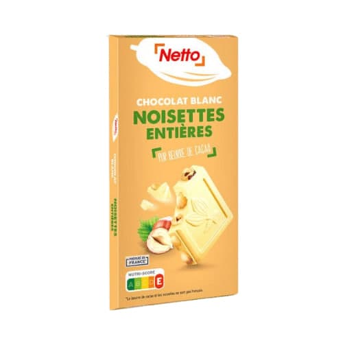 White Chocolate with Whole Hazelnut