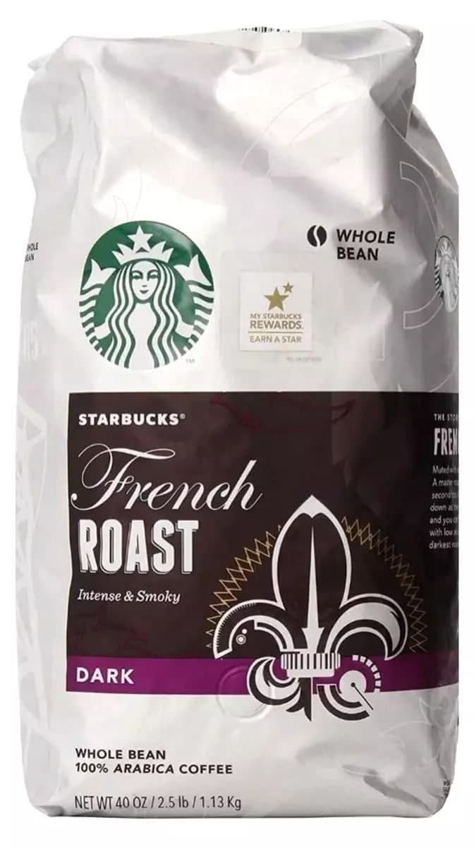 French Roast Dark Whole Beans - Starbucks
