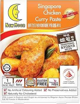 Singapore Chicken Curry Paste - NewMoon