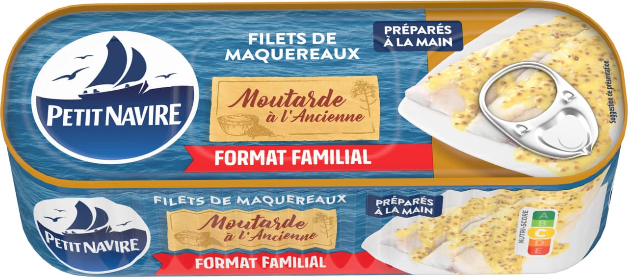 Mackerel Fillets with Mustard Sauce - Petit Navire