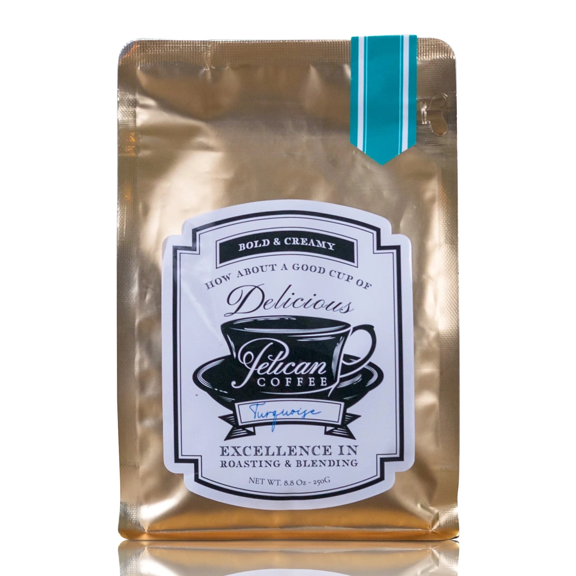 The Turquoise Robusta/Arabica Blend Coffee Beans 1