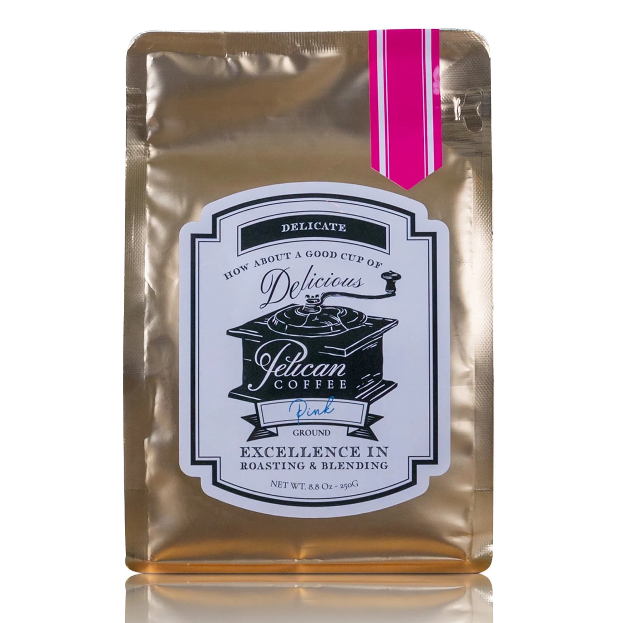 The Pink Robusta/Arabica Blend Ground Coffee 1