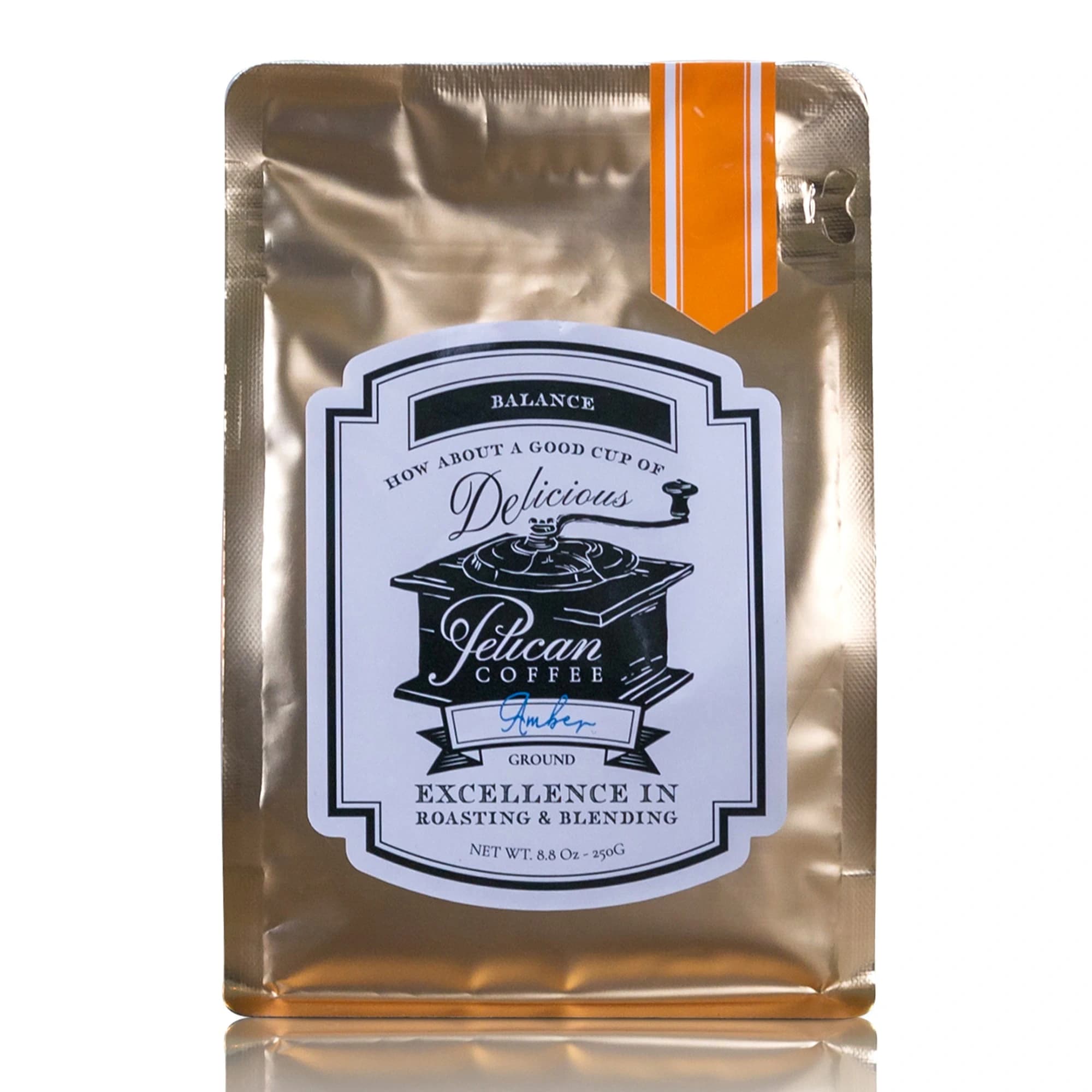 The Amber Robusta/Arabica Blend Ground Coffee  1