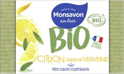 Lemon Touch of Verbena Moisturizing Soap - Monsavon