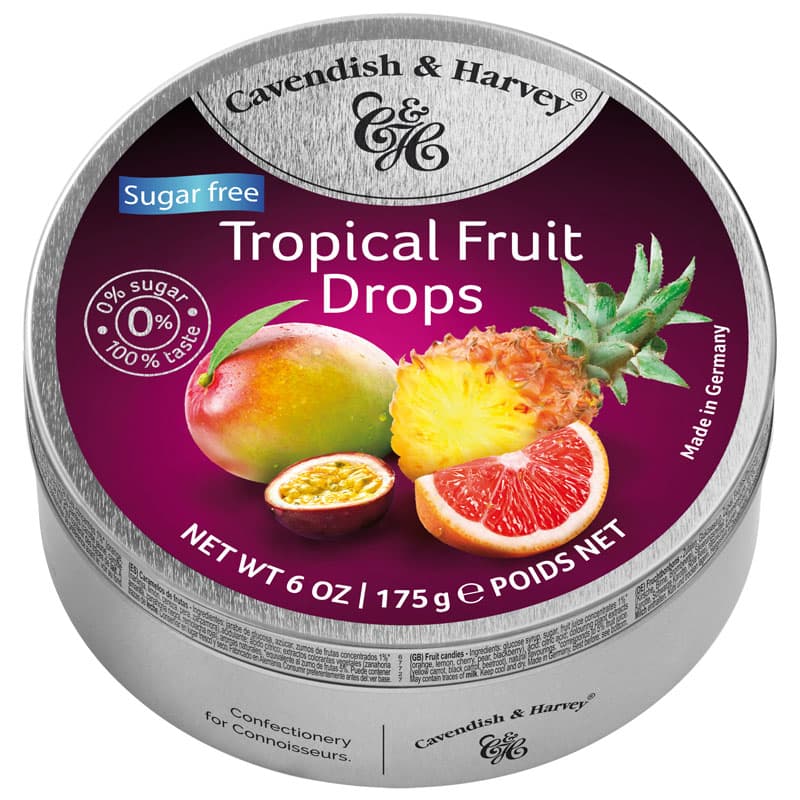 Tropical Fruit Drops Sugar Free