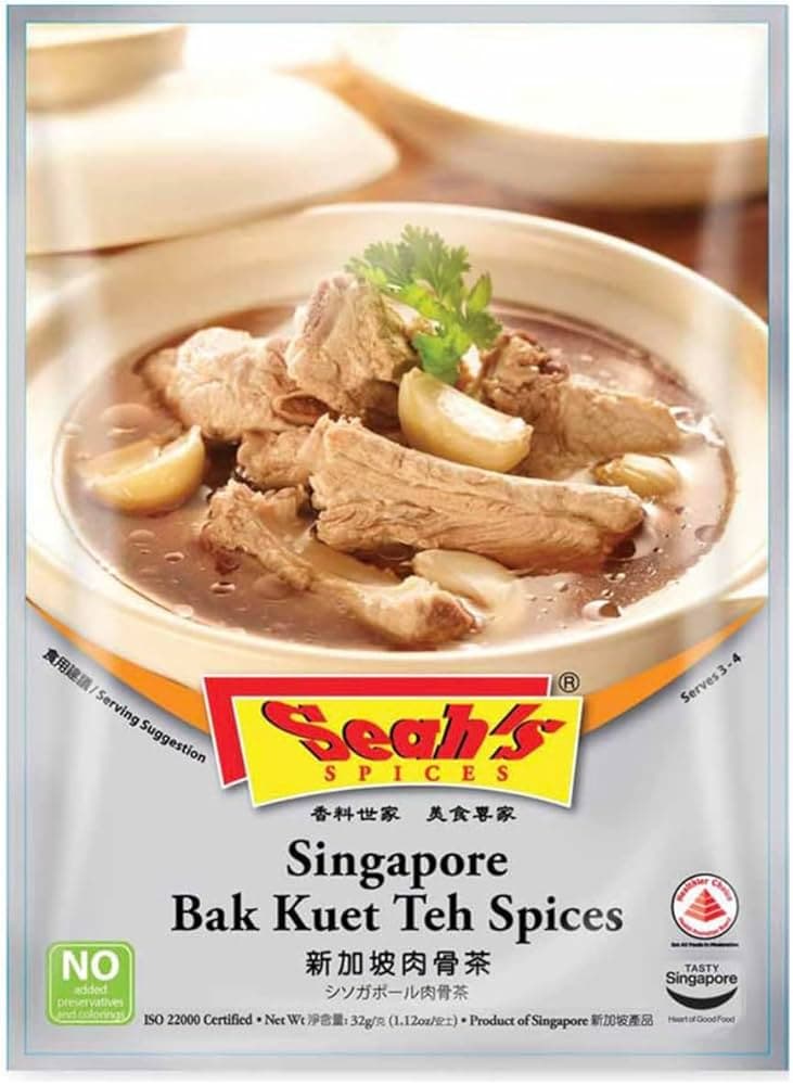 Singapore Bak Kuet Teh Spices