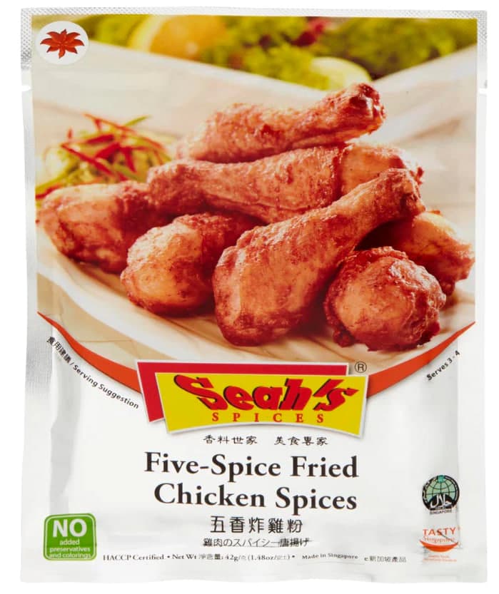 Five Spices Chicken Fried Spices - Seah's Spice 1