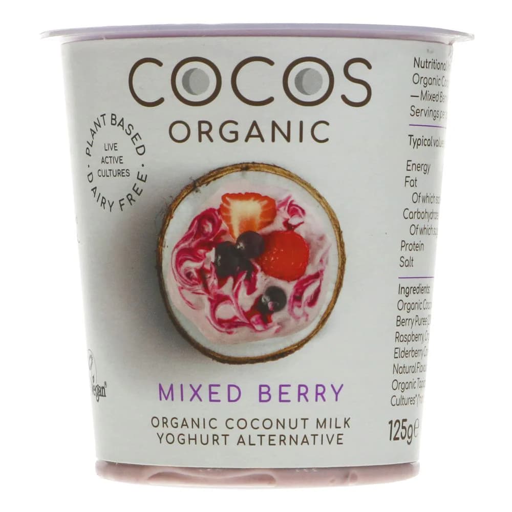 Mixed Berry Coconut Yogurt