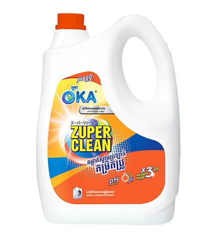 Laundry Detergent Zuper Clean Orange - OKA