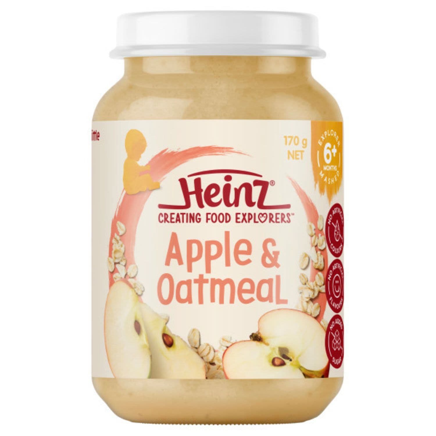 Apple & Oatmeal 6m+ - Heinz