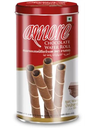 Chocolate Wafer Roll - Amore 1