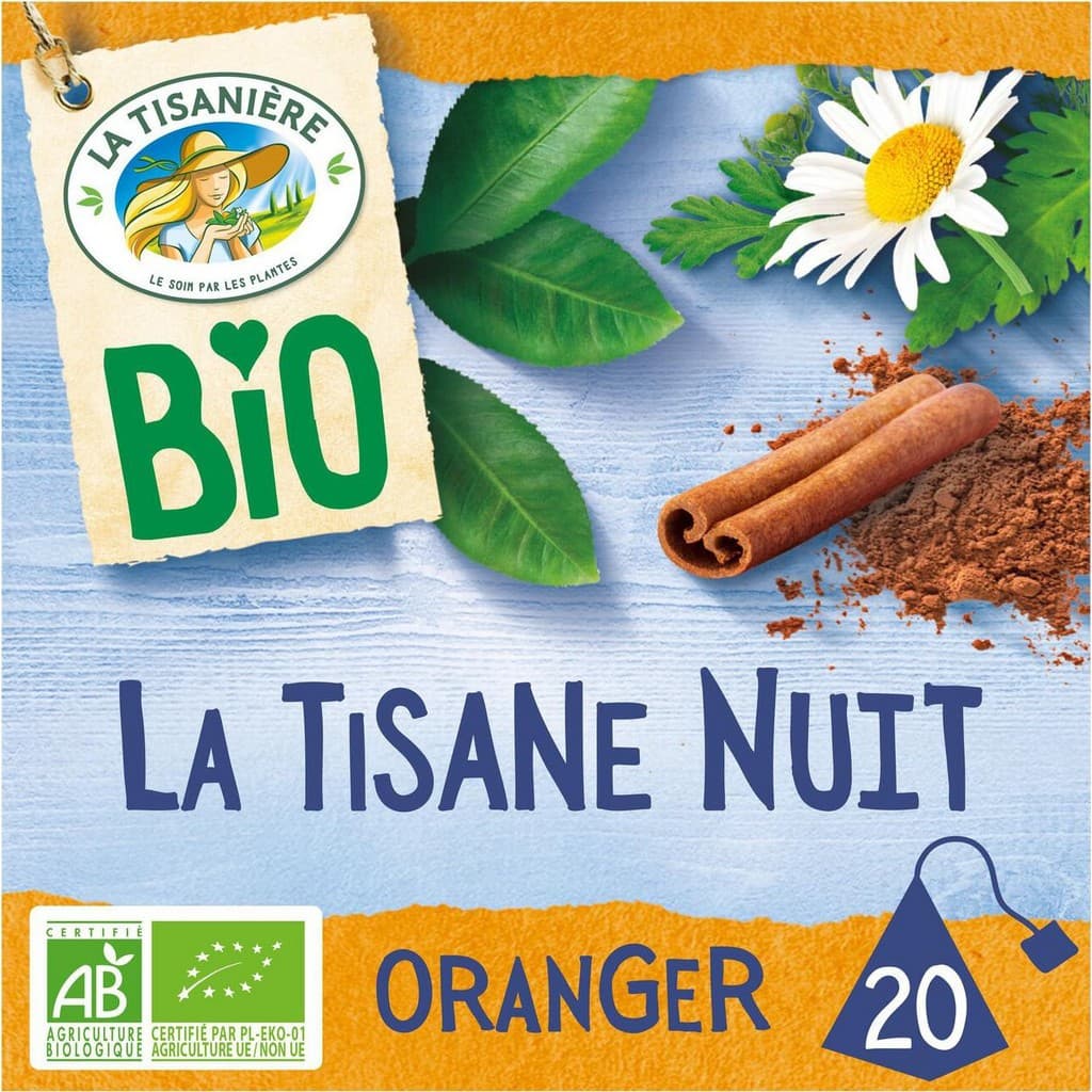 Organic Night Herbal Tea Orange