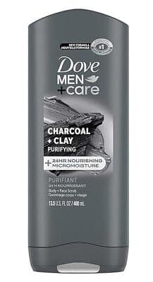 Charcoal Clay Purifying Face Body Wash - Dove Men+Care