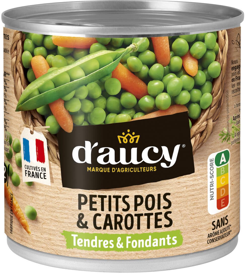 Soft Peas and Carrots