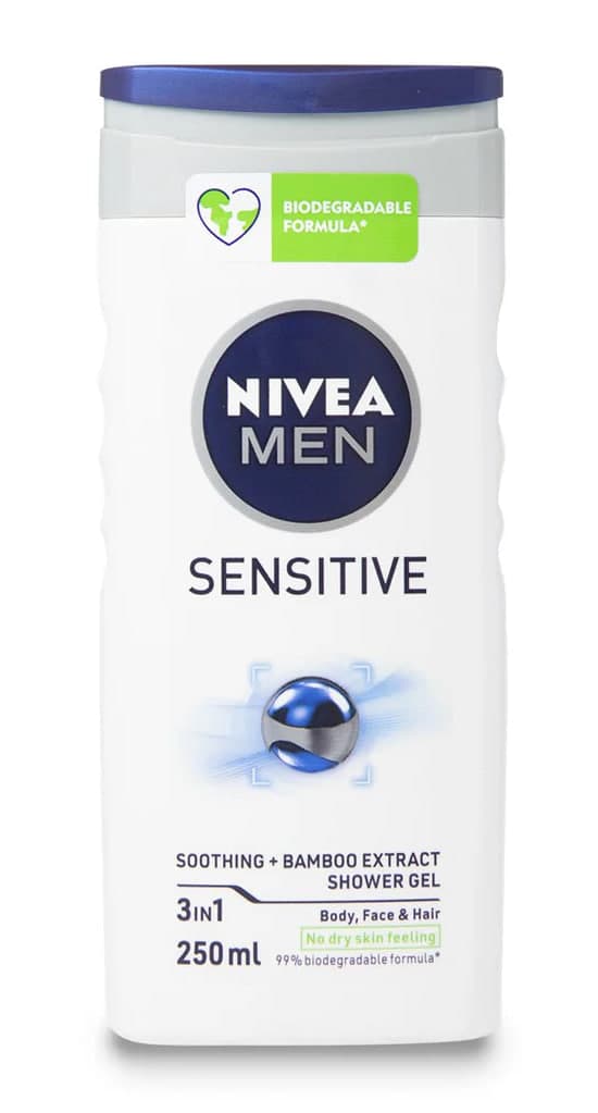 Sensitive Soothing Bamboo Extract Shower Gel  Men