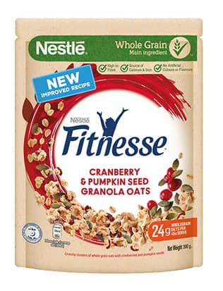 Fitnesse Cranberry & Pumpkin Seed Granola Oats